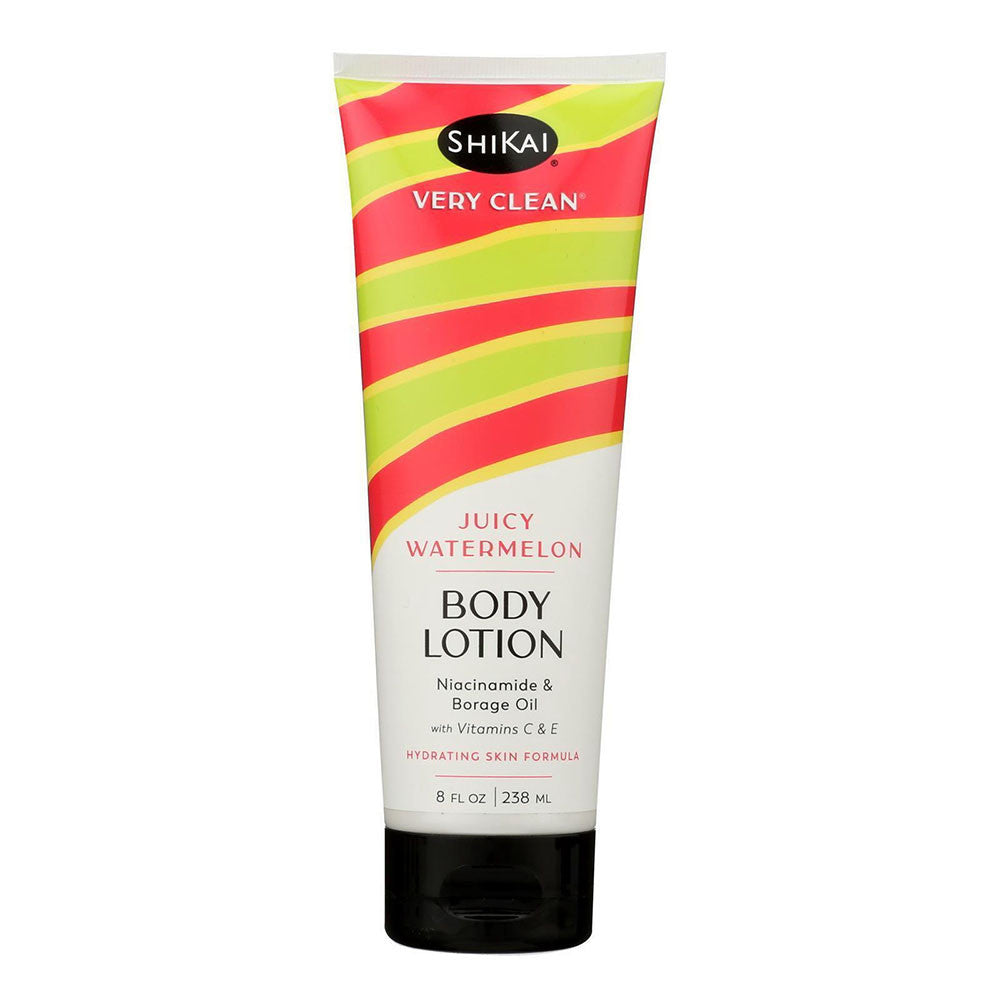 ShiKai Very Clean Body Lotion, Juicy Watermelon, 8 Oz